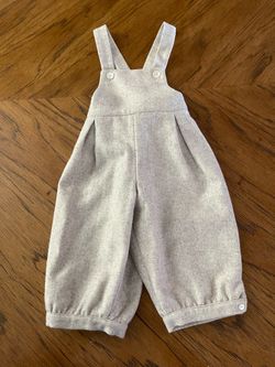 NWT Stylish Bergdorf Goodman by M. Ferrari Baby Overall Jumpsuit - Made in Italy - 12M