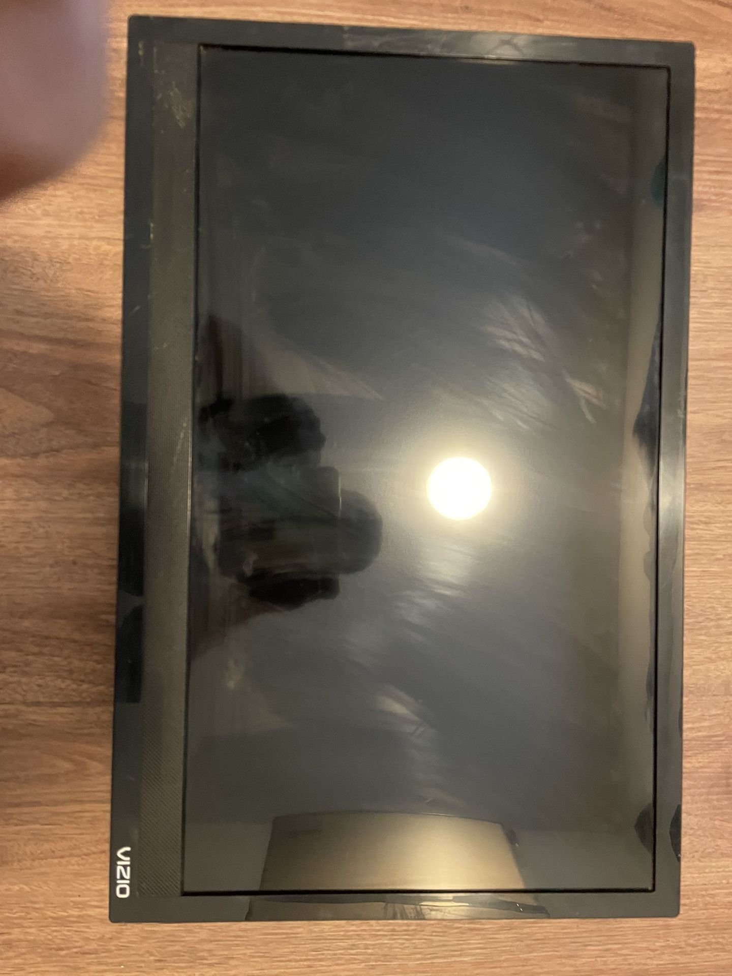 24 Inch Vizio High Definition, Flatscreen With Controller And Power Cord