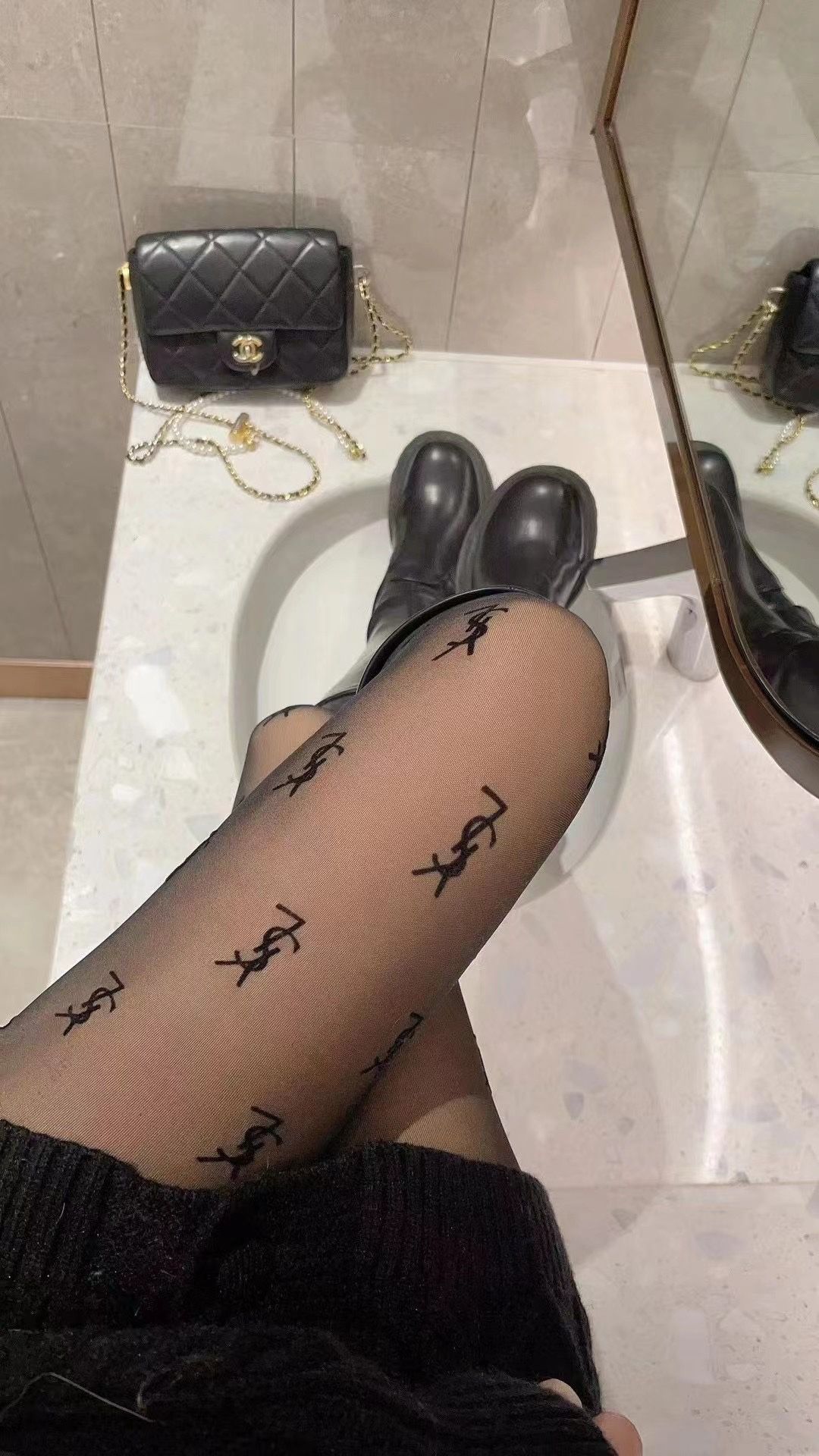 YSL Stocking Tights
