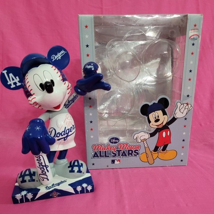 Mickey Mouseフィギュア2体MLBオールスターゲーム2003日本未発売 Mickey Mouseフィギュア2体MLBオールスターゲーム2003日本未発売