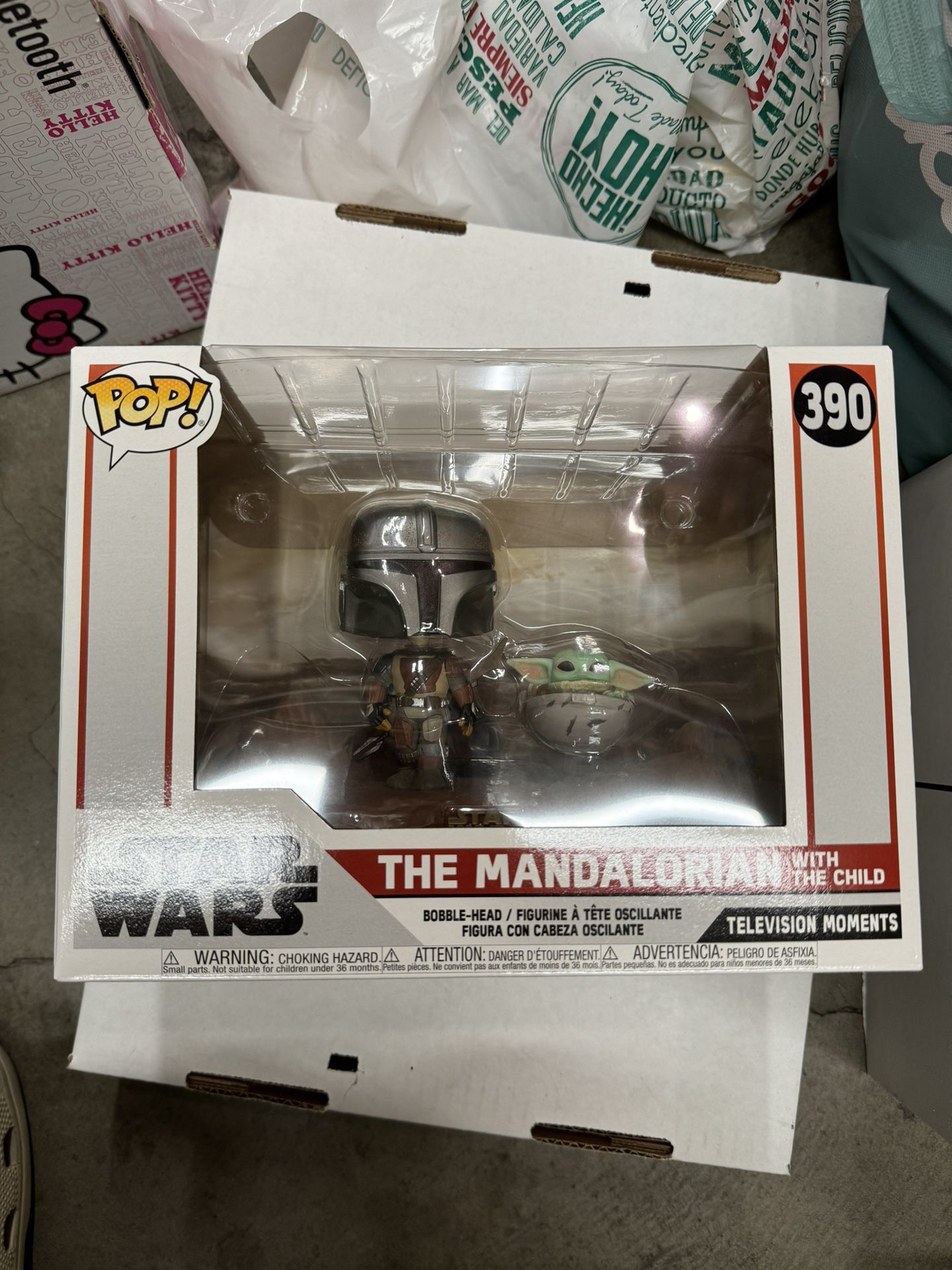 The Mandalorian with the Child Funko
