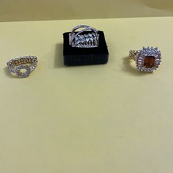 Paparazzi Adjustable Rings Set Of 3