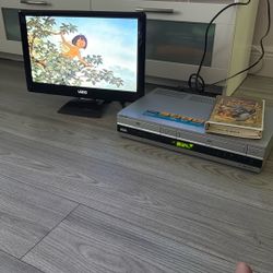 Sony VHS And DVD 