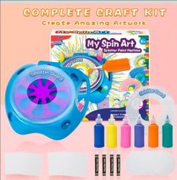Art Splatter Paint Machine Kit
