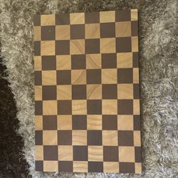 classic checkerboard pattern Chopping Board 
