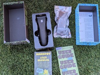 MANSPOT Groin and Body Hair Trimmer Electric Shaver IPX7 Waterproof New Open Box