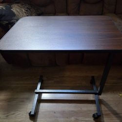 Height Adjustable, Tiltable, Hospital Bedside Table Excellent Condition