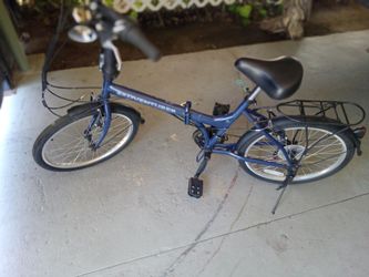 Adventure 6 speed, fold up bike 125.