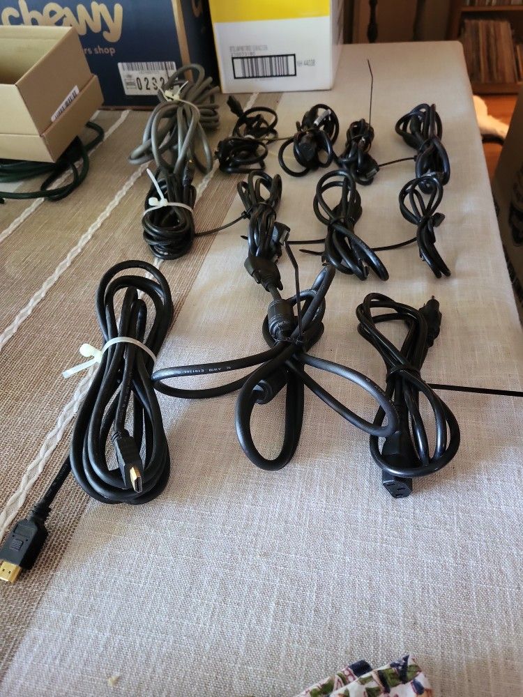 Various Computer Cables