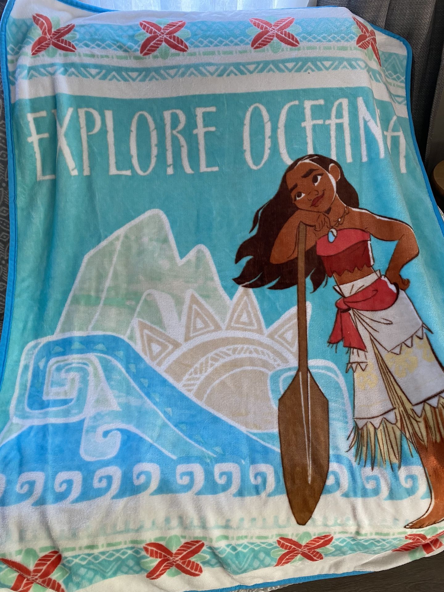 Moana blanket 