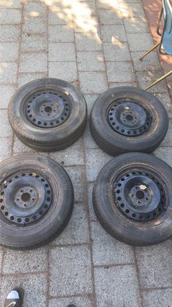 Full Set Of Subaru Impreza Wheels