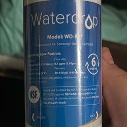 Water drop Water Filter 