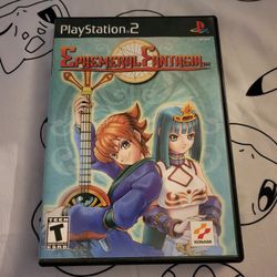 Ephemeral Fantasia / Playstation 2