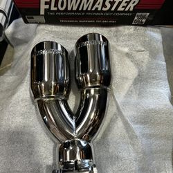 FLOWMASTER EXHAUST TIP Exhaust Tip 3.00 in Dual Angle Cut