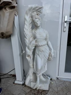 Near Life Size Marble Sculpture