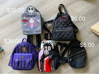 New and used small backpacks
