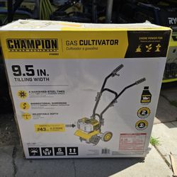 9.5 " Portable Gas Garden Tiller Cultivator 