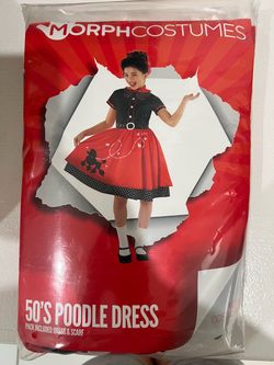 Girls 50’s costume
