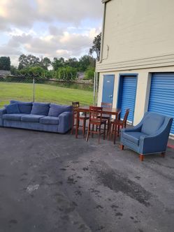 Sofa lounge chair couch kitchen table barstools - delivery available