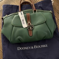 NEW - Green Dooney & Burke Bag