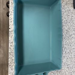 Enameled Stoneware Casserole Pan