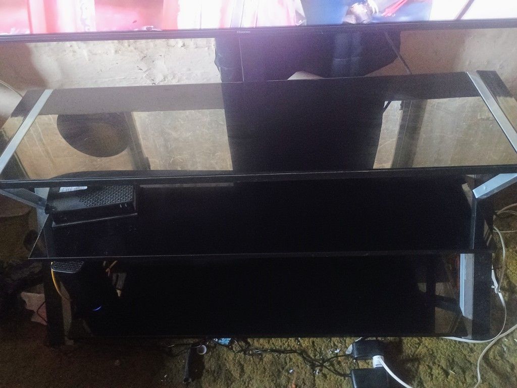 Glass Tv Stand