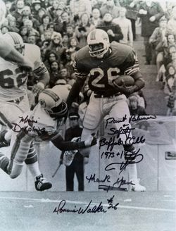 Get your autographed picture of me, Donnie Walker Buffalo Bills, 1973-4