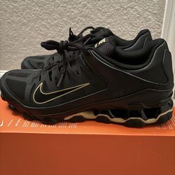Nike Reax 8 TR Mesh Black Metallic Gold Running Shoes ‼️STEAL PRICE ‼️Multiple Sizes