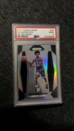 Panini prizm deaaron fox psa 9