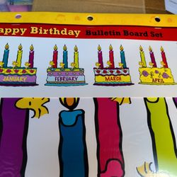 Happy Birthday Bulletin Board Sets