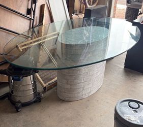 Big heavy duty dinner table. no chairs
