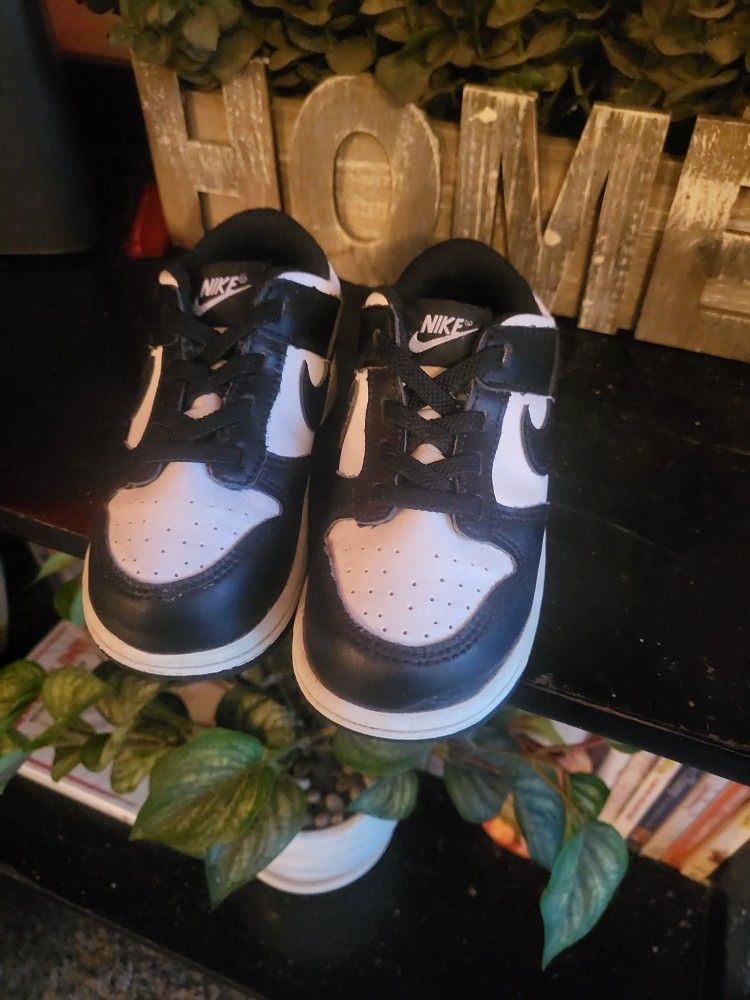 Nike Dunk Low Panda Black White Shoes 