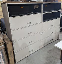 Lateral Office/Medical 5-Drawer File Retractable Cabinet