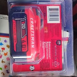 Craftsman 20v. Battery (New*)