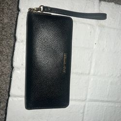 Leather Continental Wristlet