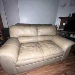 Leather Couch 
