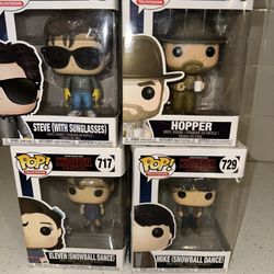 Funko POPs (Stranger Things Edition)