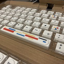 Low-Profile Brick Keycaps for Mechanical Keyboard