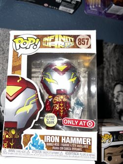 Funko Pop Marvel Iron Hammer Target Exclusive Glow In The Dark