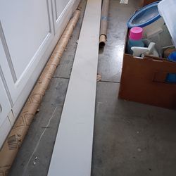 6" Backsplash White Matte Finish