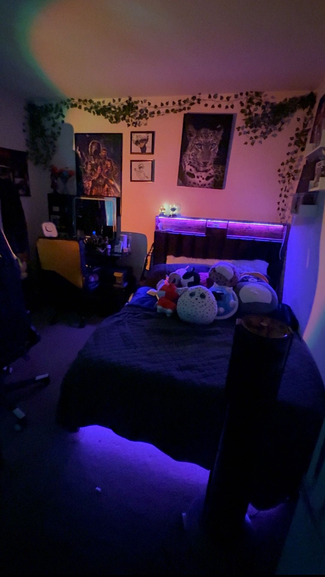 Modern Full Bed Frame
