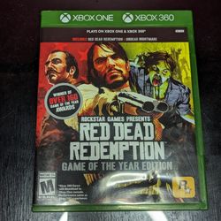 Red Dead Redemption Game of the Year Edition Xbox 360 w/ Manual