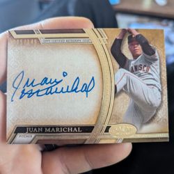 Juan Marichal Autographed Baseball Card 