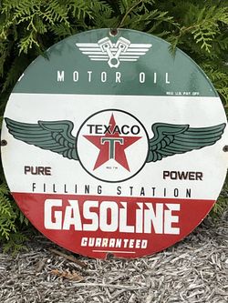 30” Porcelain Sign