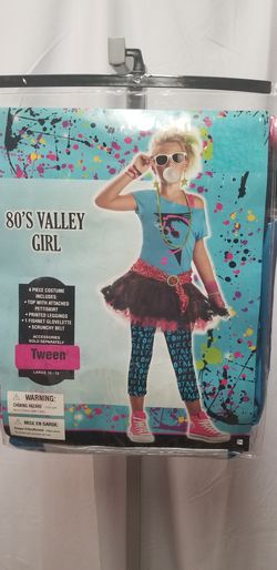80s valley girl / girls large 10/12