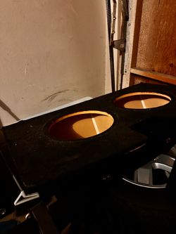 12” sub box no speakers  “FREE”