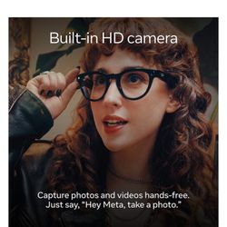 Ray Ban Meta Wayfarer Large