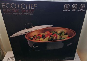ECO+CHEF

CERAMIC NONSTICK  ELECTRIC SKILLET