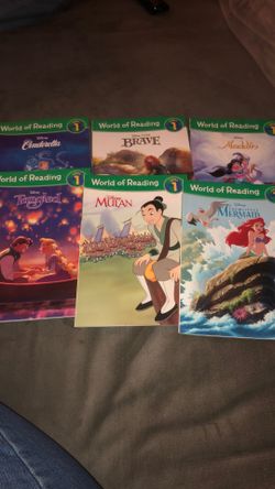 Disney Princess Books Level 1