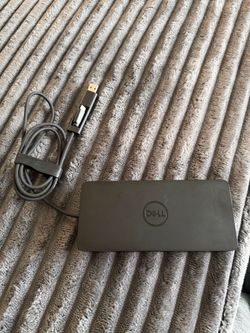 Dell D6000 USB Docking Station with Power Cable
